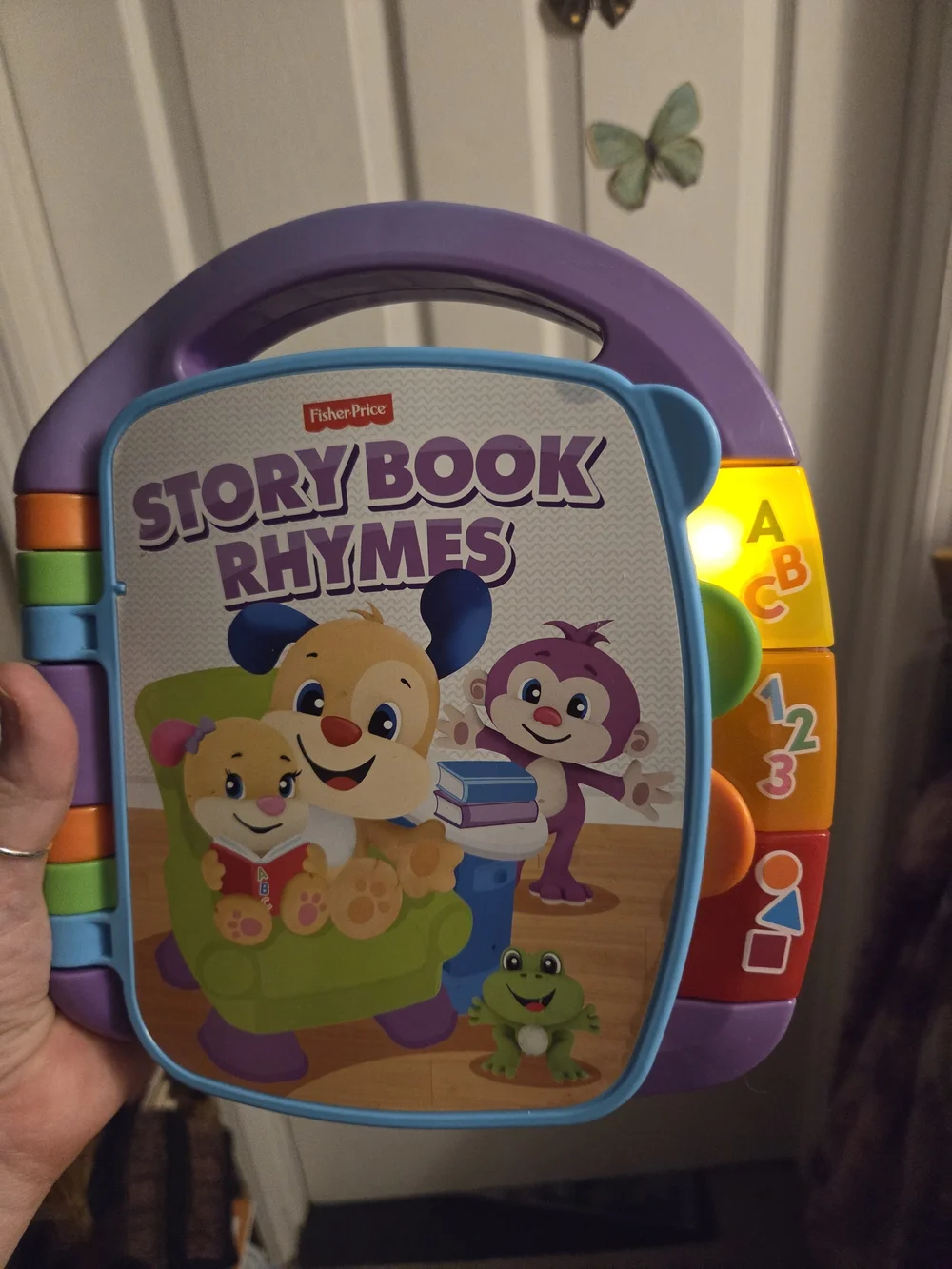 Fisher-Price Story Book Rhymes - Purple, Blue, Green, Orange